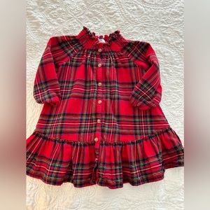 Christmas plaid dress
